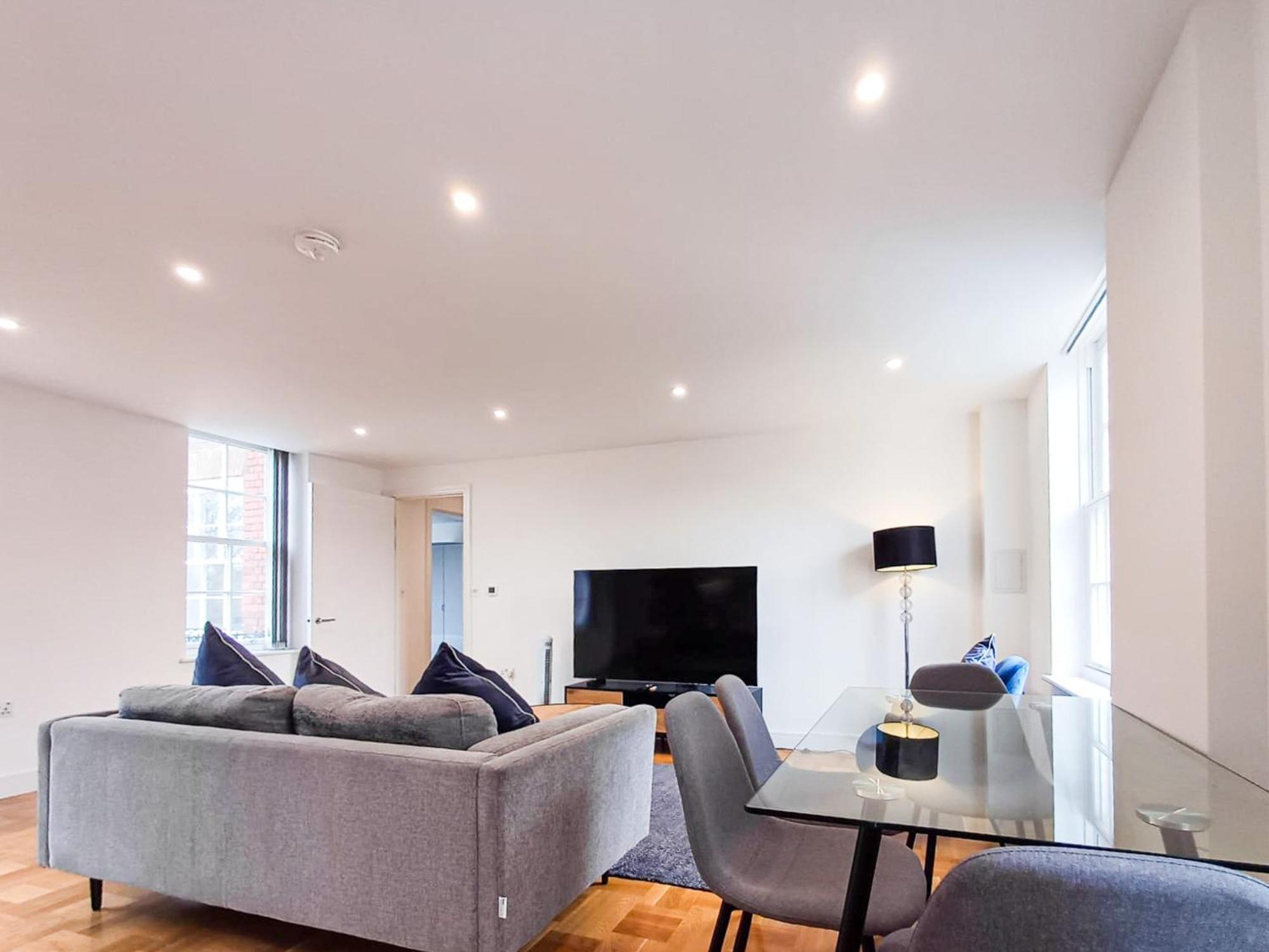 Modern 2-Bedroom, 2-Bathroom Apartment In West Kensington London Luaran gambar
