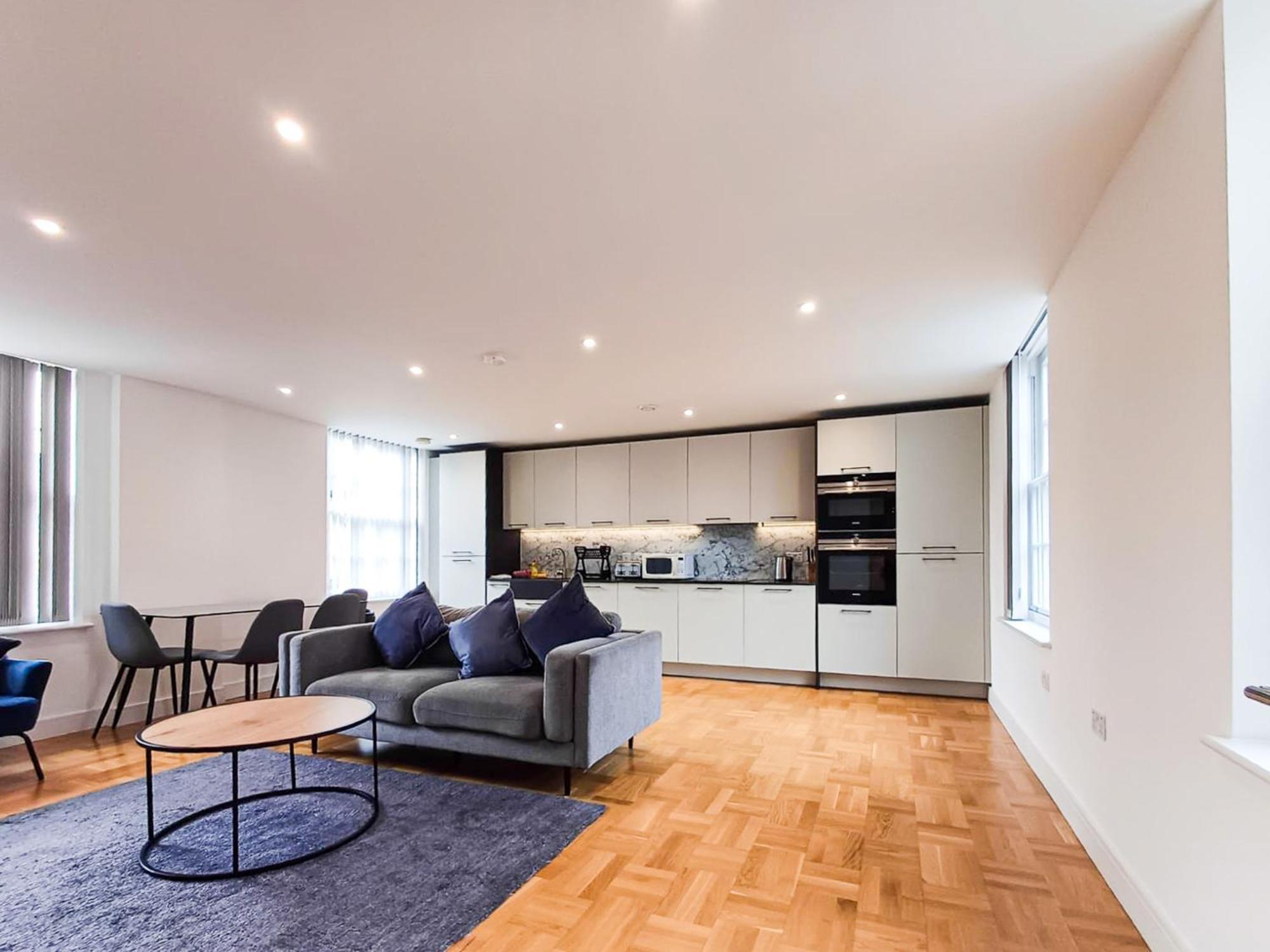 Modern 2-Bedroom, 2-Bathroom Apartment In West Kensington London Luaran gambar